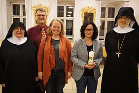 Die Ehrengäste vom Kindergarten der Abtei St. Walburg Eichstätt. Foto: Kath. Kita IN gGmbH/Schödl