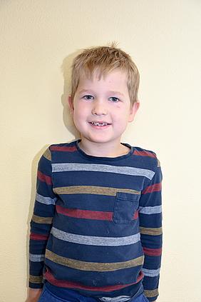 Benjamin Domann, 6 Jahre, aus Böhming: „Ich wünsche mir vom Christkind einen Riesendino, so groß wie das Haus vom Kindergarten, und zwar einen T-Rex.“